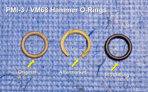 PMI-3 / VM68 Hammer O-Rings