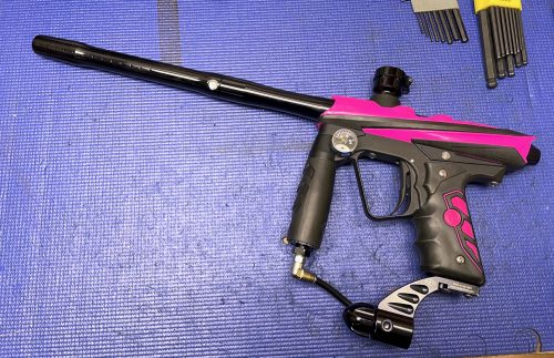 ION XE Fitted with pink body kit